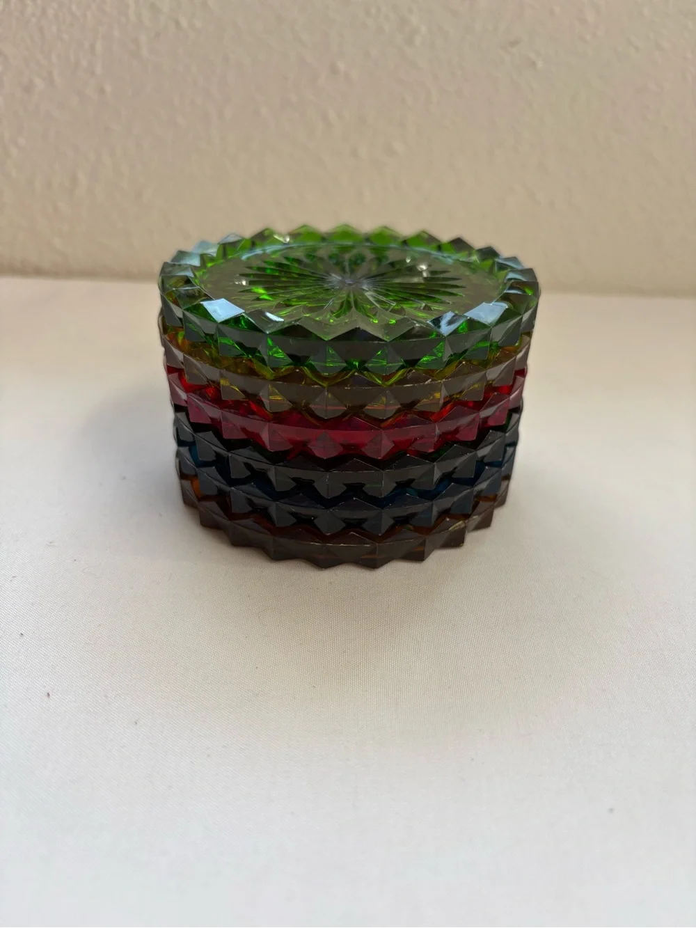 (6) Vintage MCM coasters